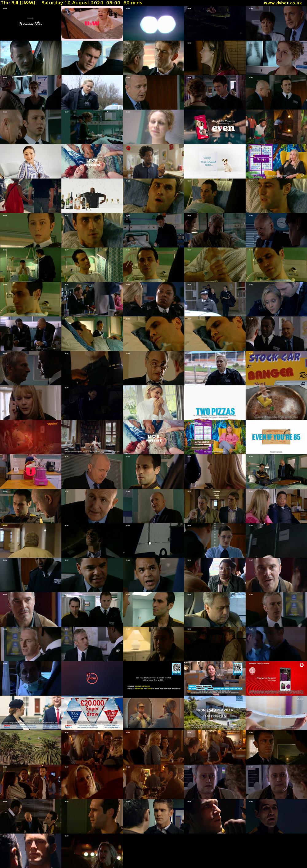 The Bill (U&W) Saturday 10 August 2024 08:00 - 09:00