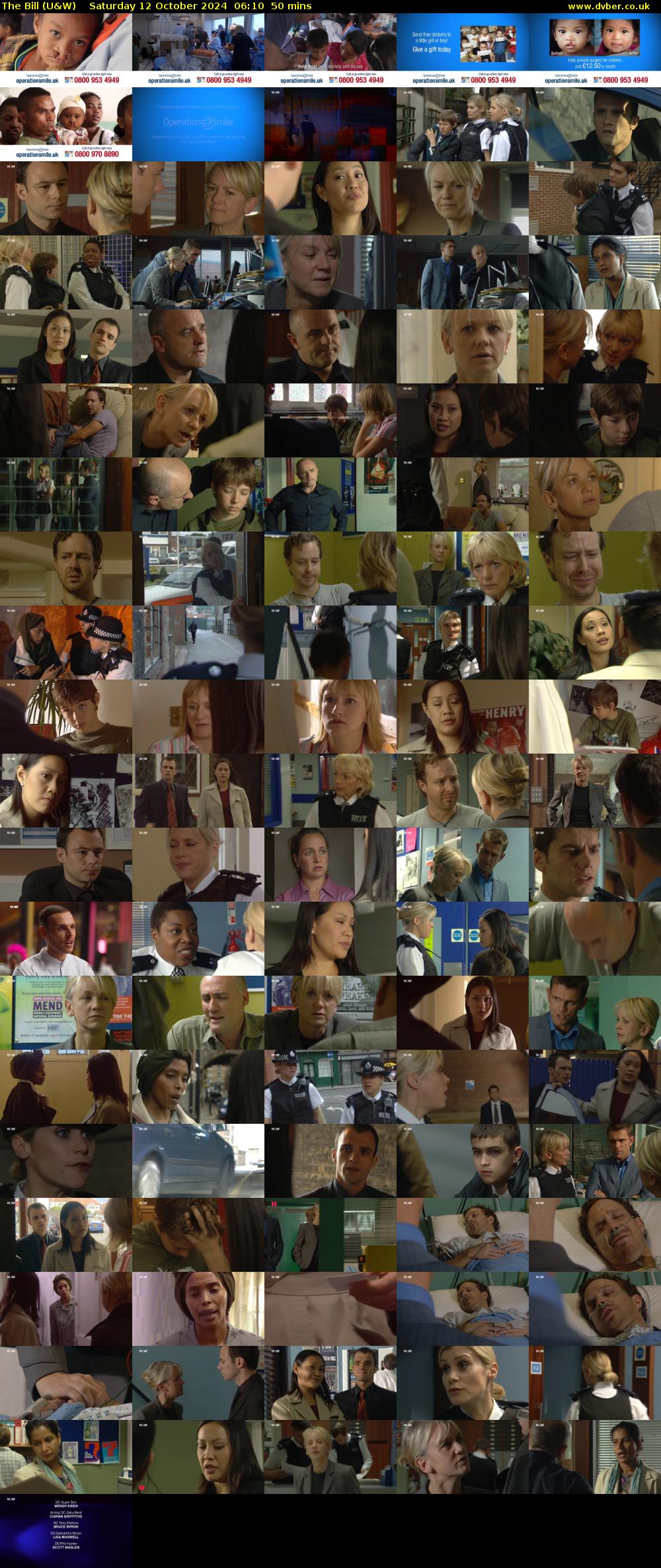 The Bill (U&W) Saturday 12 October 2024 06:10 - 07:00