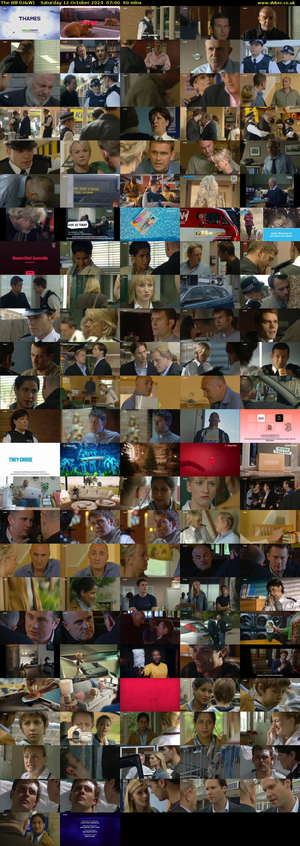 The Bill (U&W) Saturday 12 October 2024 07:00 - 08:00