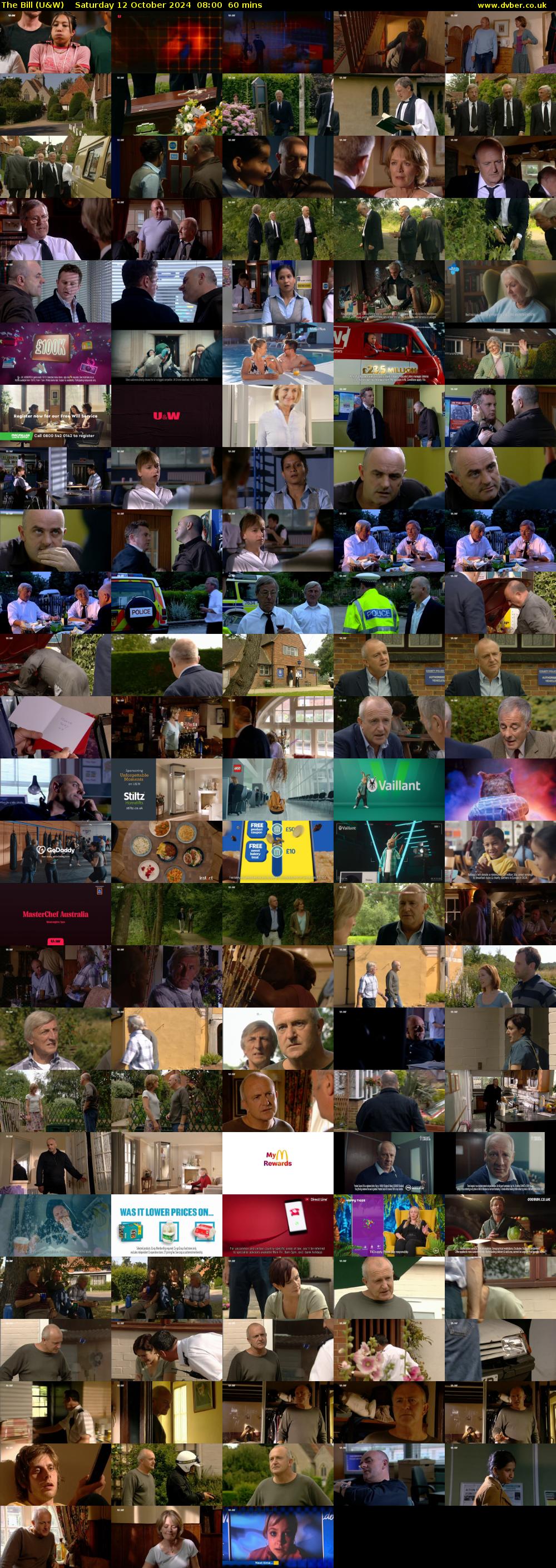 The Bill (U&W) Saturday 12 October 2024 08:00 - 09:00