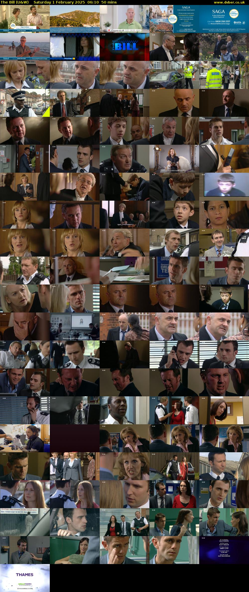 The Bill (U&W) Saturday 1 February 2025 06:10 - 07:00