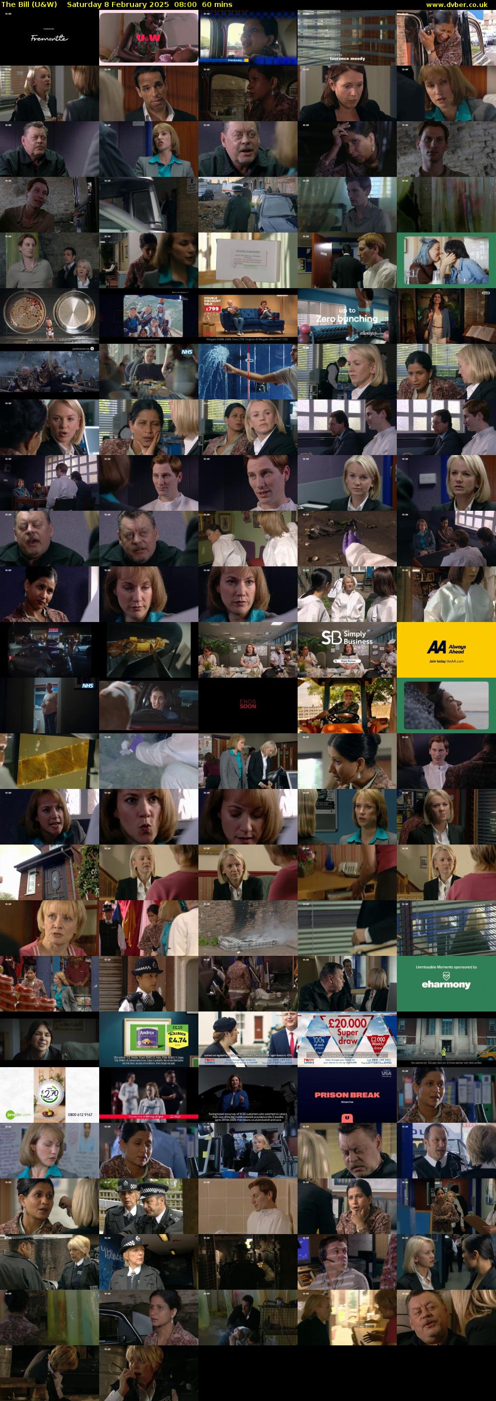 The Bill (U&W) Saturday 8 February 2025 08:00 - 09:00