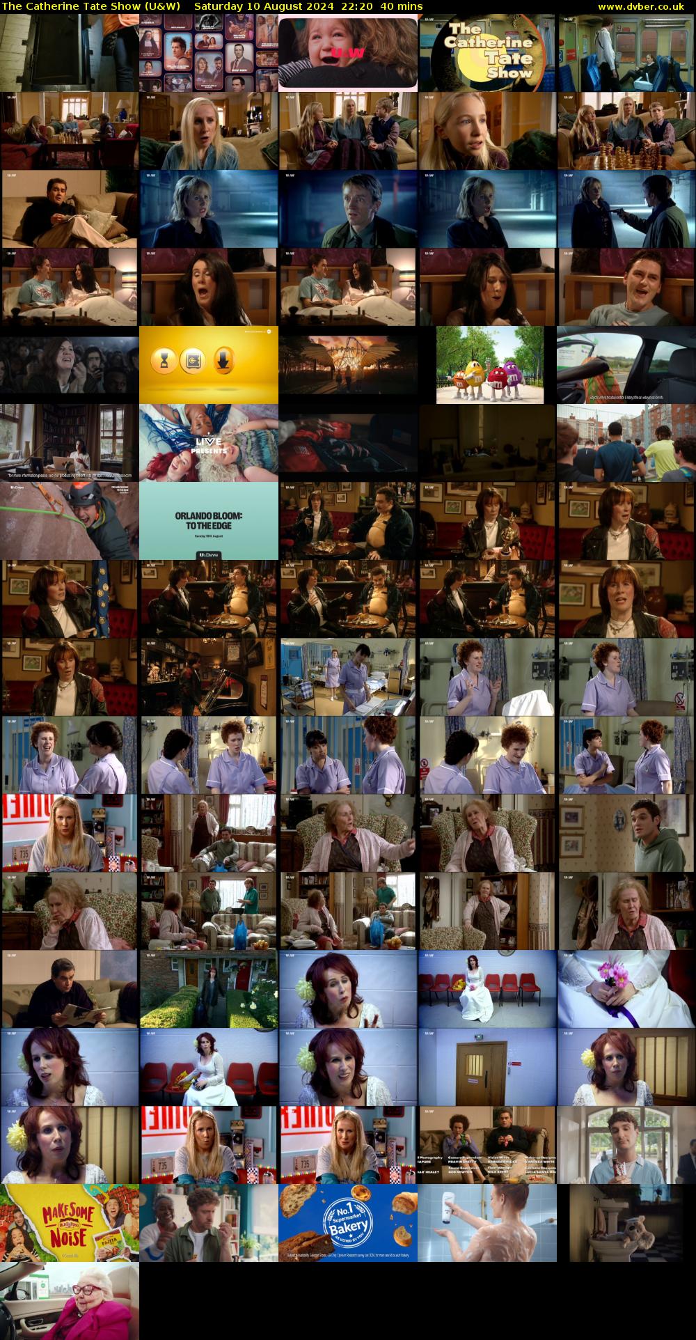 The Catherine Tate Show (U&W) Saturday 10 August 2024 22:20 - 23:00