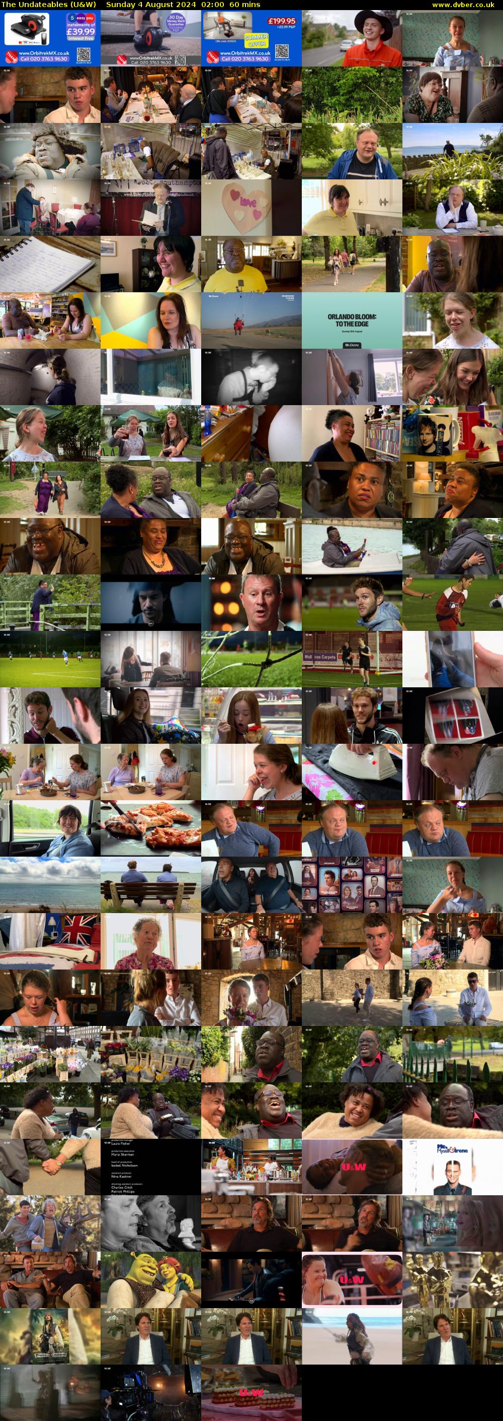 The Undateables (U&W) Sunday 4 August 2024 02:00 - 03:00