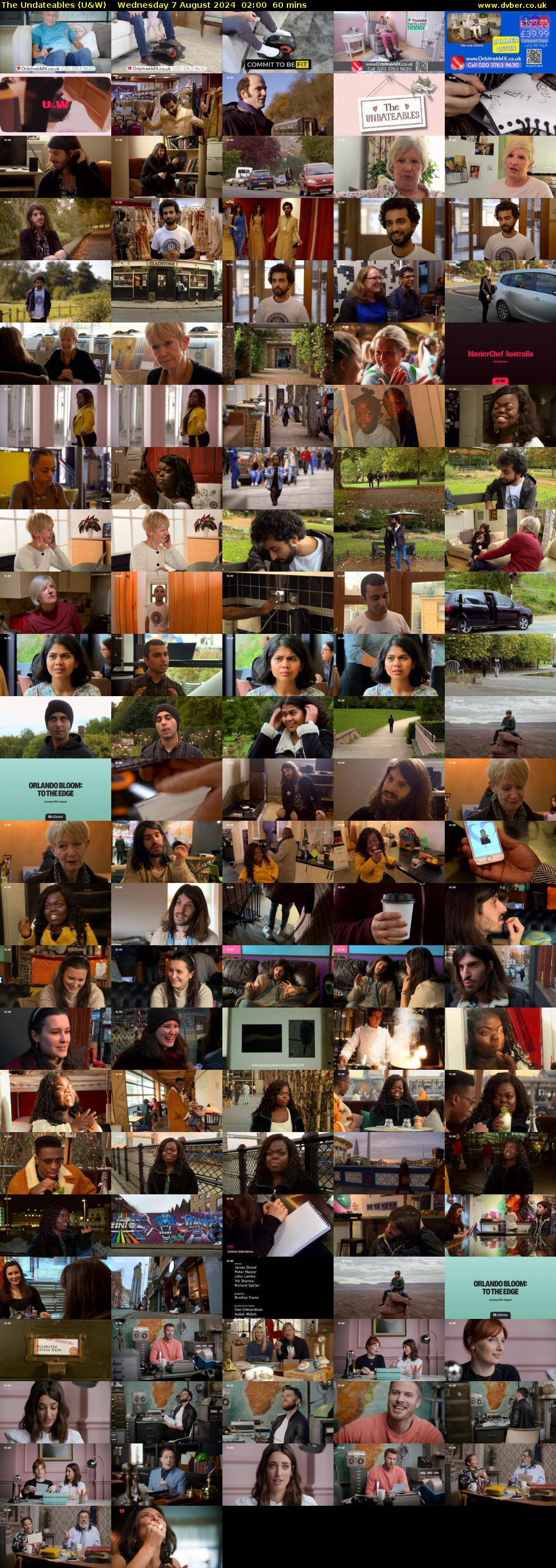 The Undateables (U&W) Wednesday 7 August 2024 02:00 - 03:00