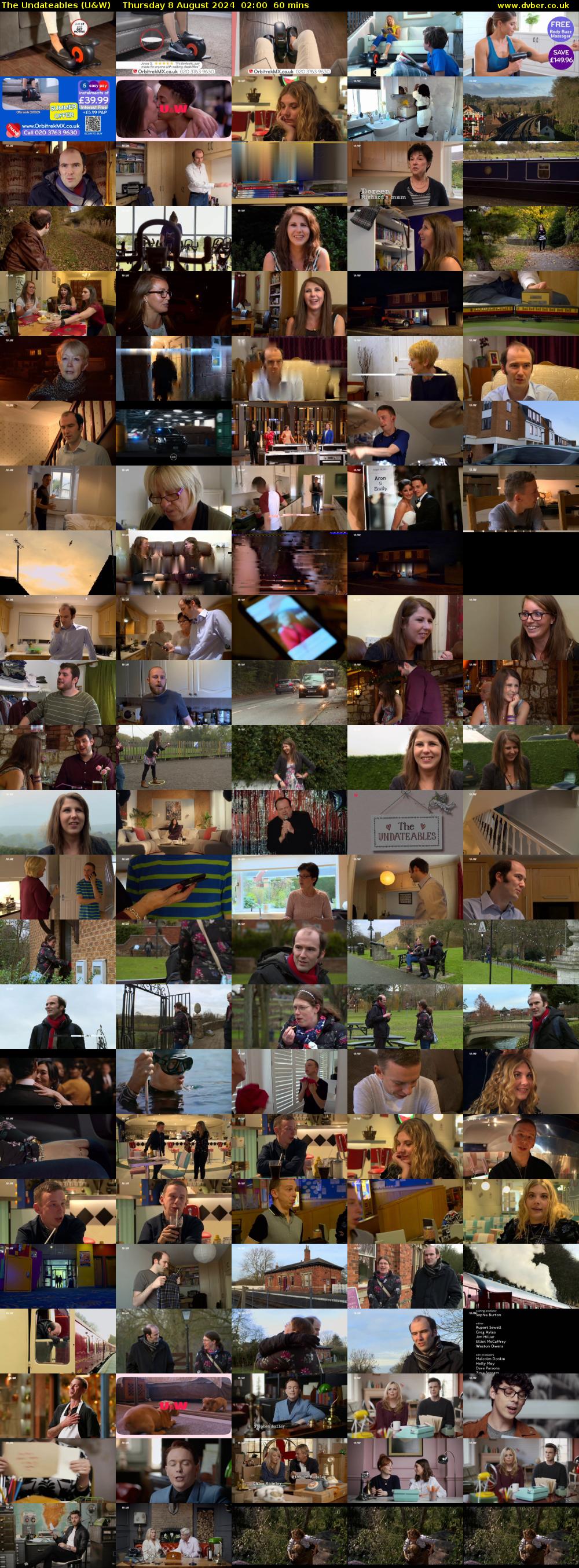 The Undateables (U&W) Thursday 8 August 2024 02:00 - 03:00