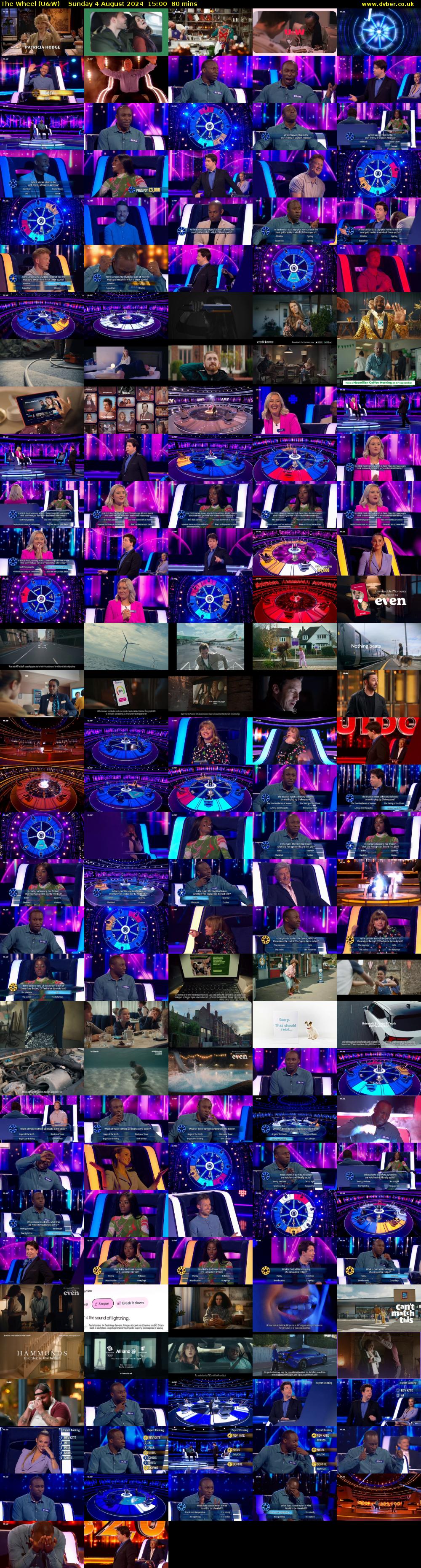 The Wheel (U&W) Sunday 4 August 2024 15:00 - 16:20