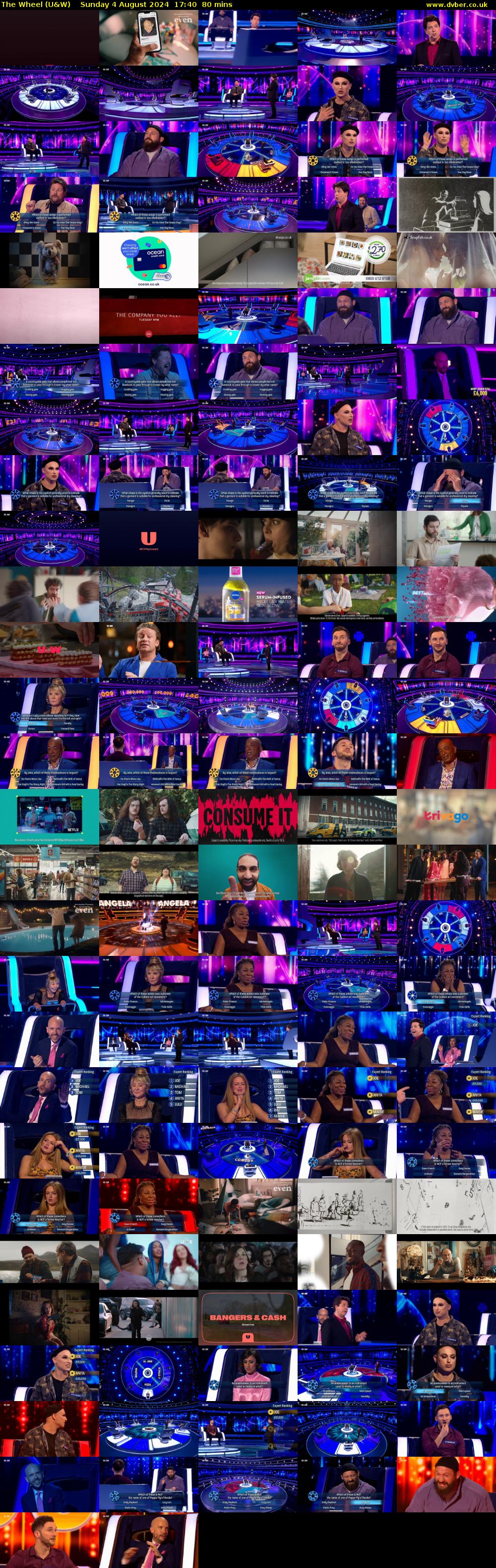 The Wheel (U&W) Sunday 4 August 2024 17:40 - 19:00