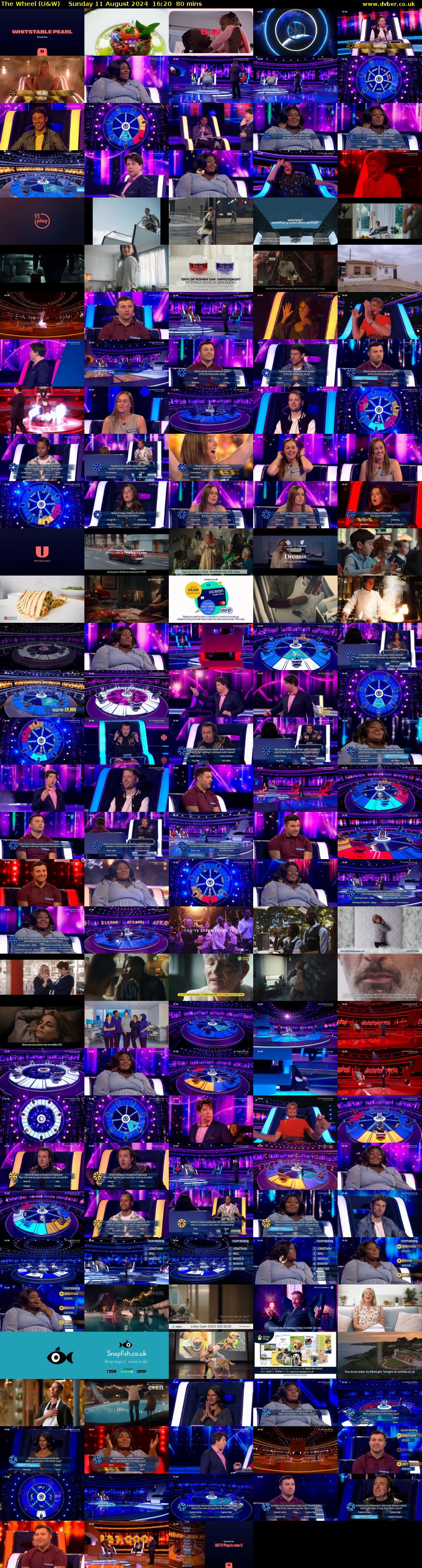The Wheel (U&W) Sunday 11 August 2024 16:20 - 17:40