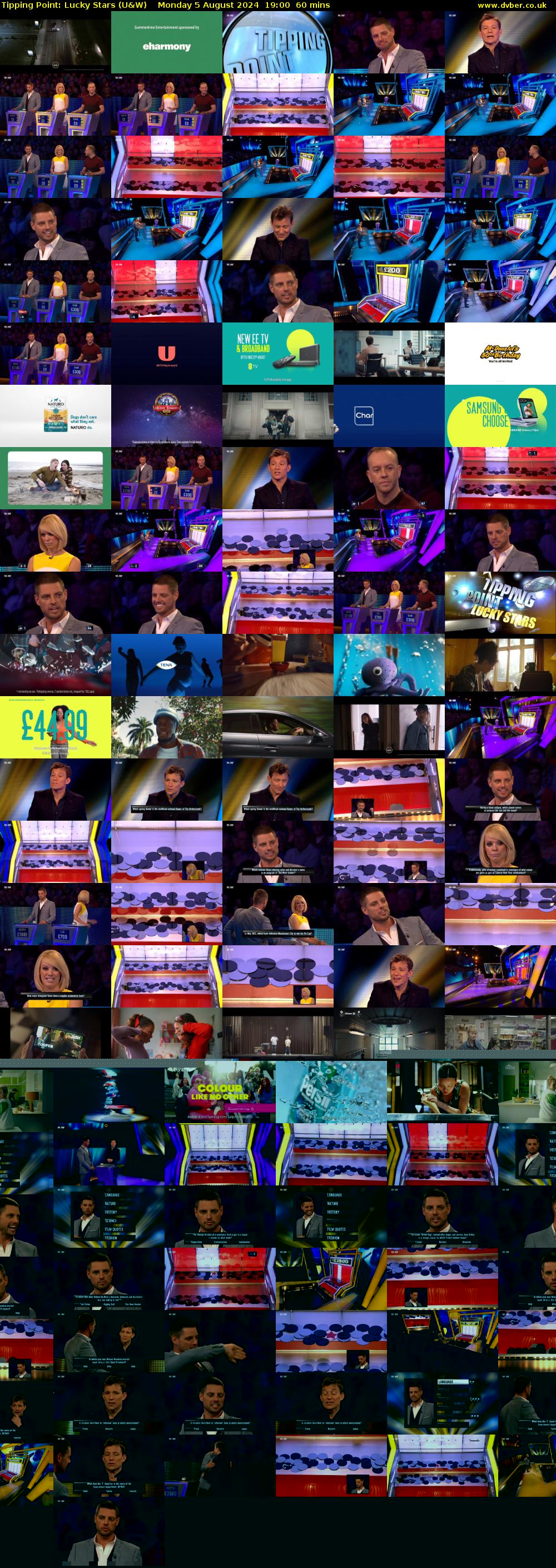 Tipping Point: Lucky Stars (U&W) Monday 5 August 2024 19:00 - 20:00