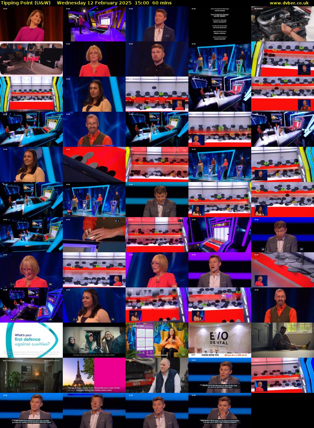 Tipping Point (U&W) Wednesday 12 February 2025 15:00 - 16:00