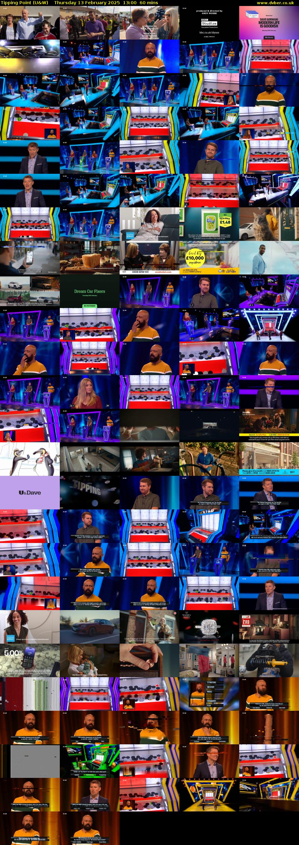 Tipping Point (U&W) Thursday 13 February 2025 13:00 - 14:00