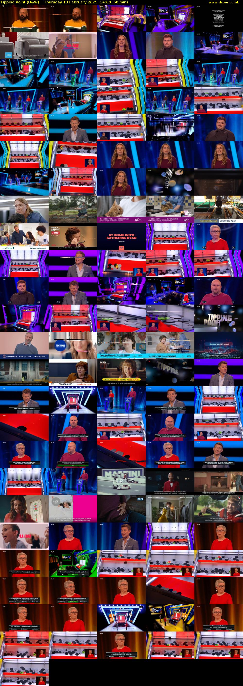 Tipping Point (U&W) Thursday 13 February 2025 14:00 - 15:00
