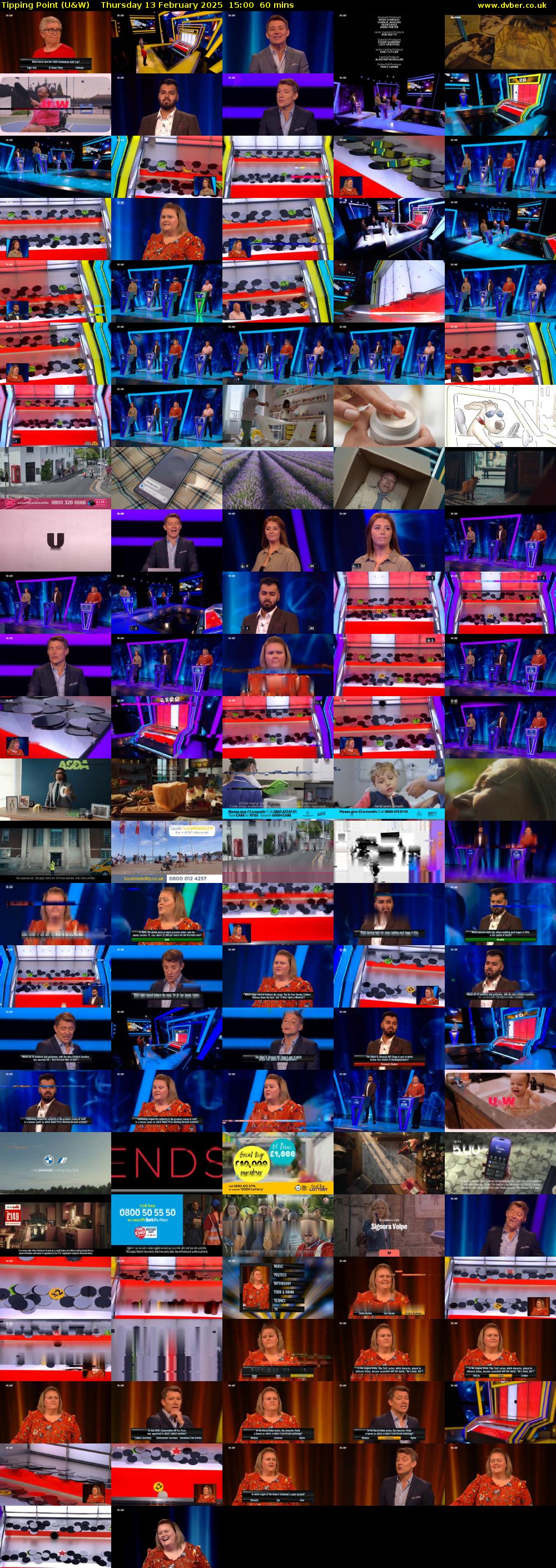 Tipping Point (U&W) Thursday 13 February 2025 15:00 - 16:00