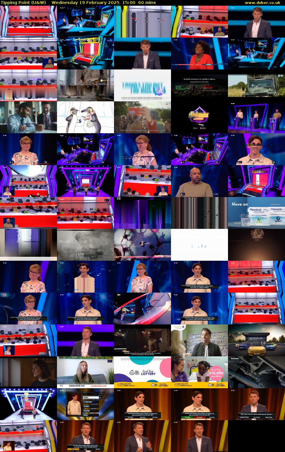 Tipping Point (U&W) Wednesday 19 February 2025 15:00 - 16:00