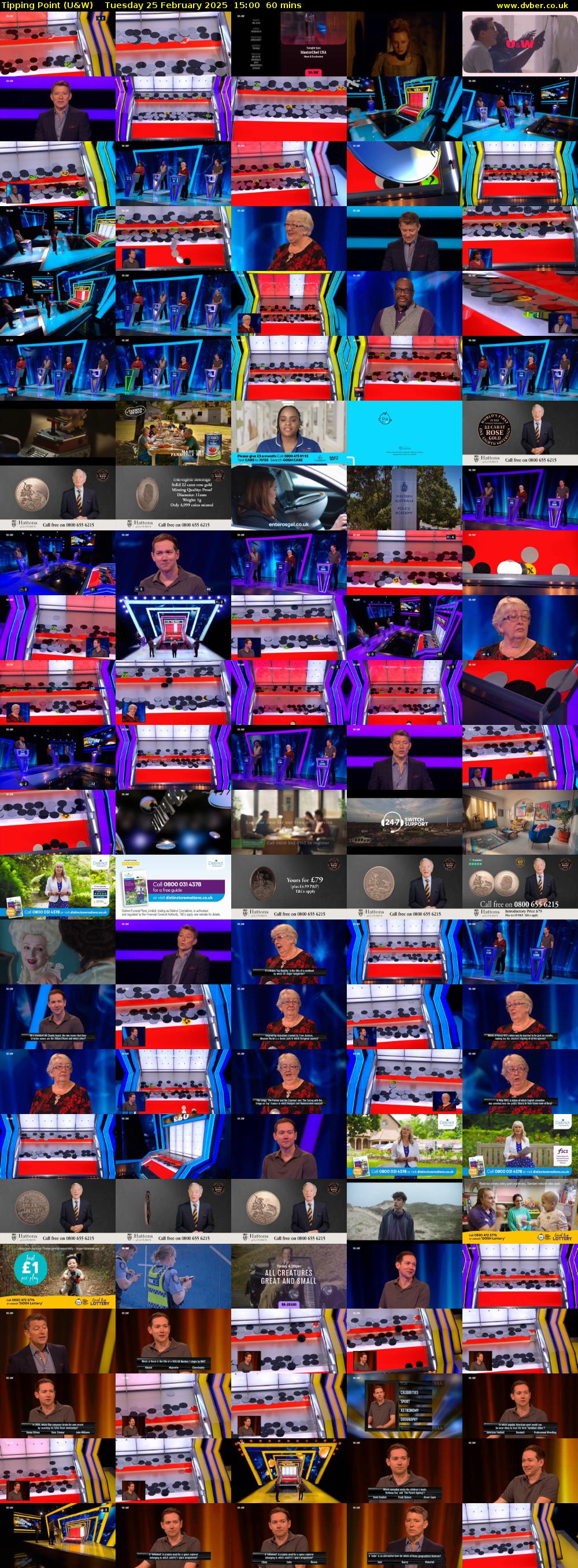 Tipping Point (U&W) Tuesday 25 February 2025 15:00 - 16:00