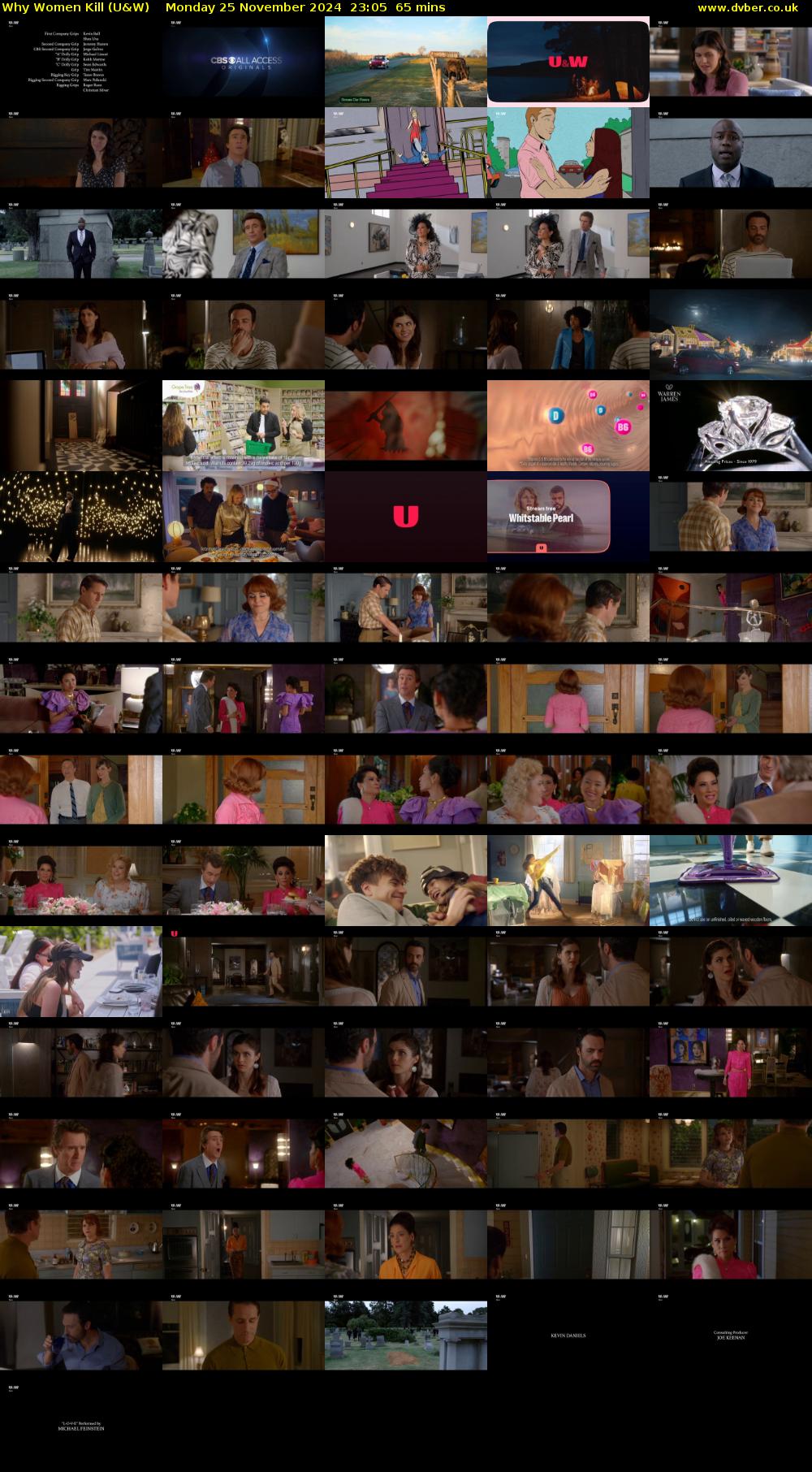 Why Women Kill (U&W) Monday 25 November 2024 23:05 - 00:10