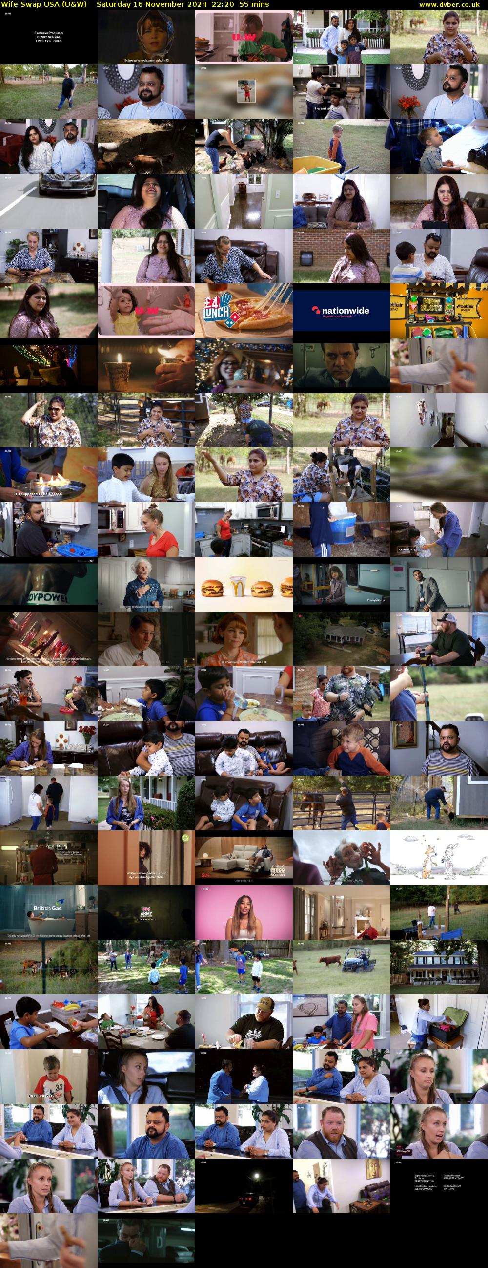 Wife Swap USA (U&W) Saturday 16 November 2024 22:20 - 23:15