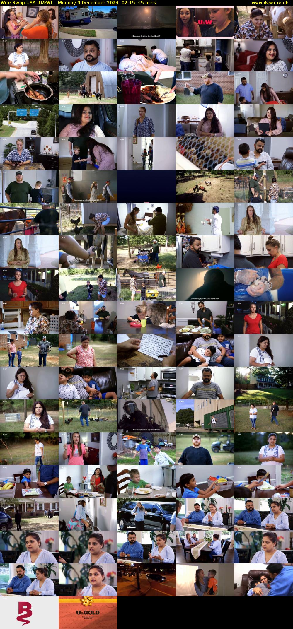 Wife Swap USA (U&W) Monday 9 December 2024 02:15 - 03:00