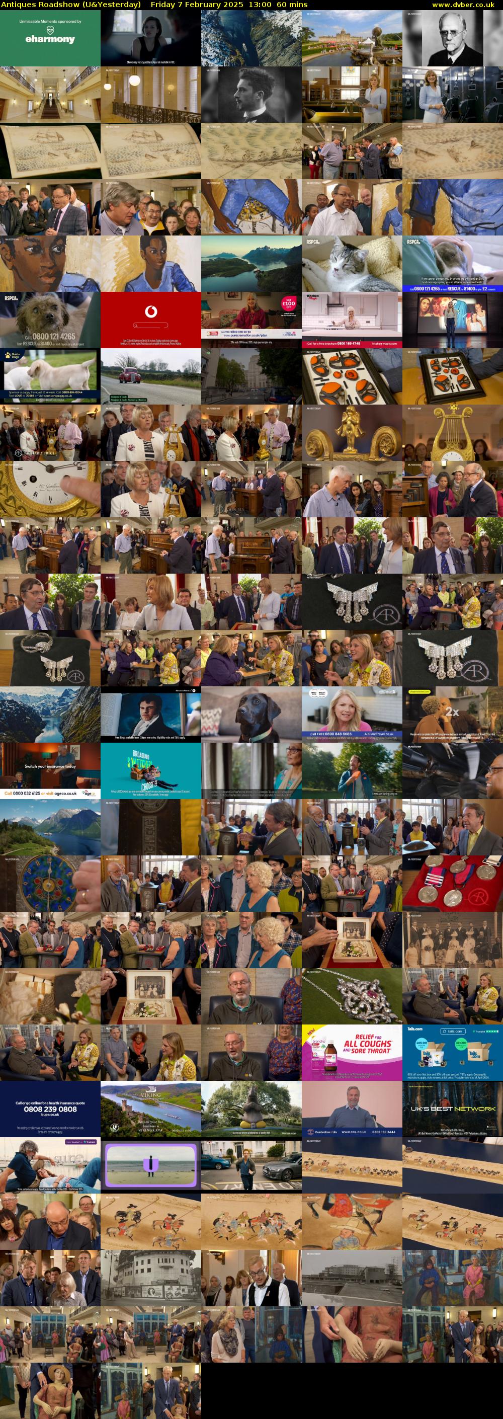 Antiques Roadshow (U&Yesterday) Friday 7 February 2025 13:00 - 14:00