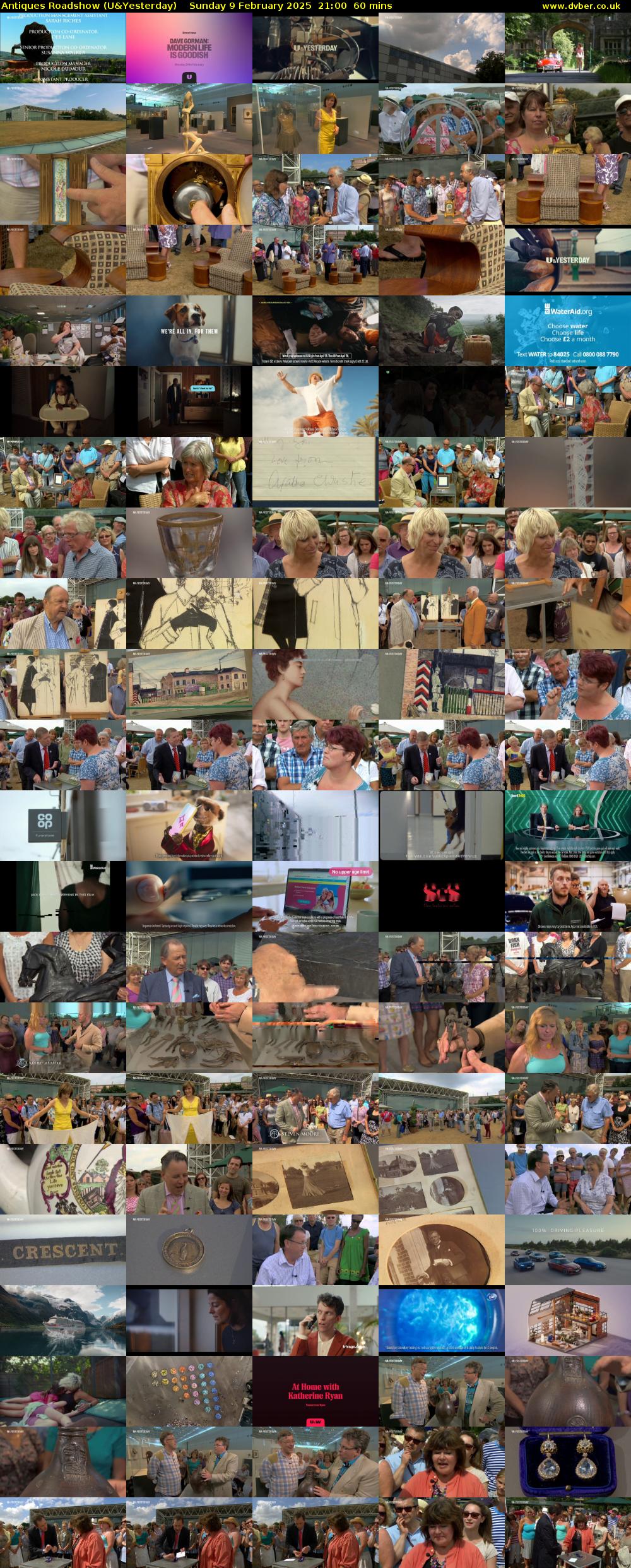 Antiques Roadshow (U&Yesterday) Sunday 9 February 2025 21:00 - 22:00