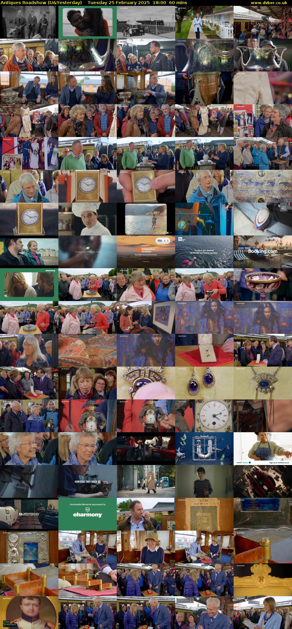 Antiques Roadshow (U&Yesterday) Tuesday 25 February 2025 18:00 - 19:00
