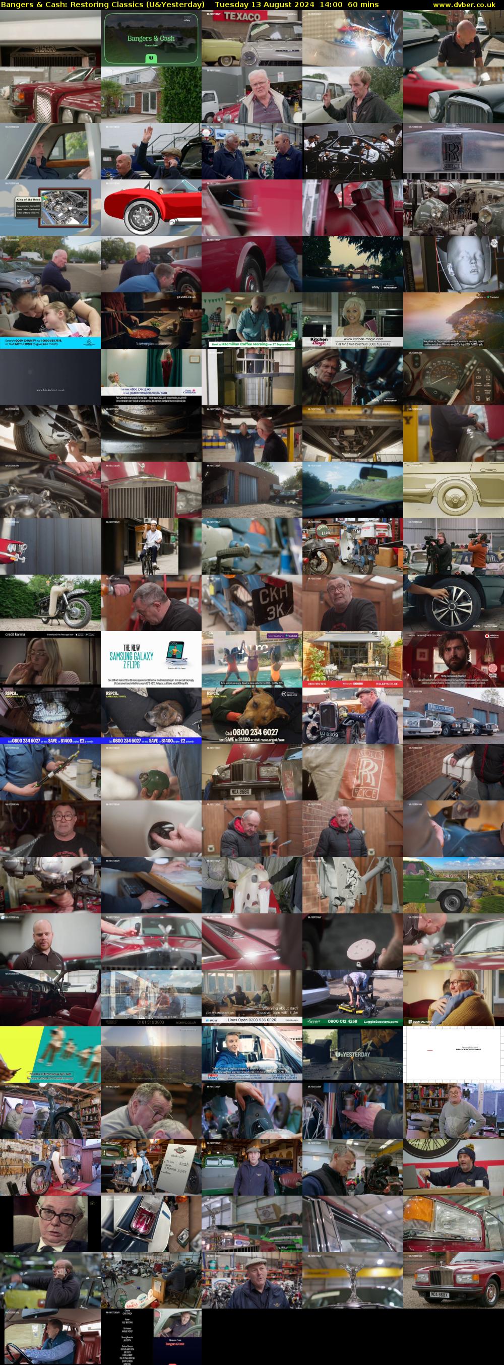 Bangers & Cash: Restoring Classics (U&Yesterday) Tuesday 13 August 2024 14:00 - 15:00