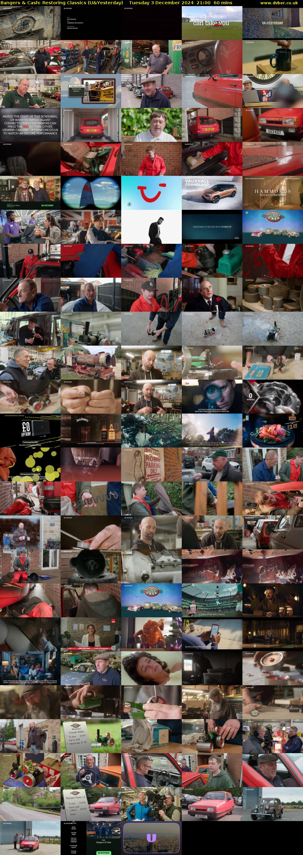 Bangers & Cash: Restoring Classics (U&Yesterday) Tuesday 3 December 2024 21:00 - 22:00