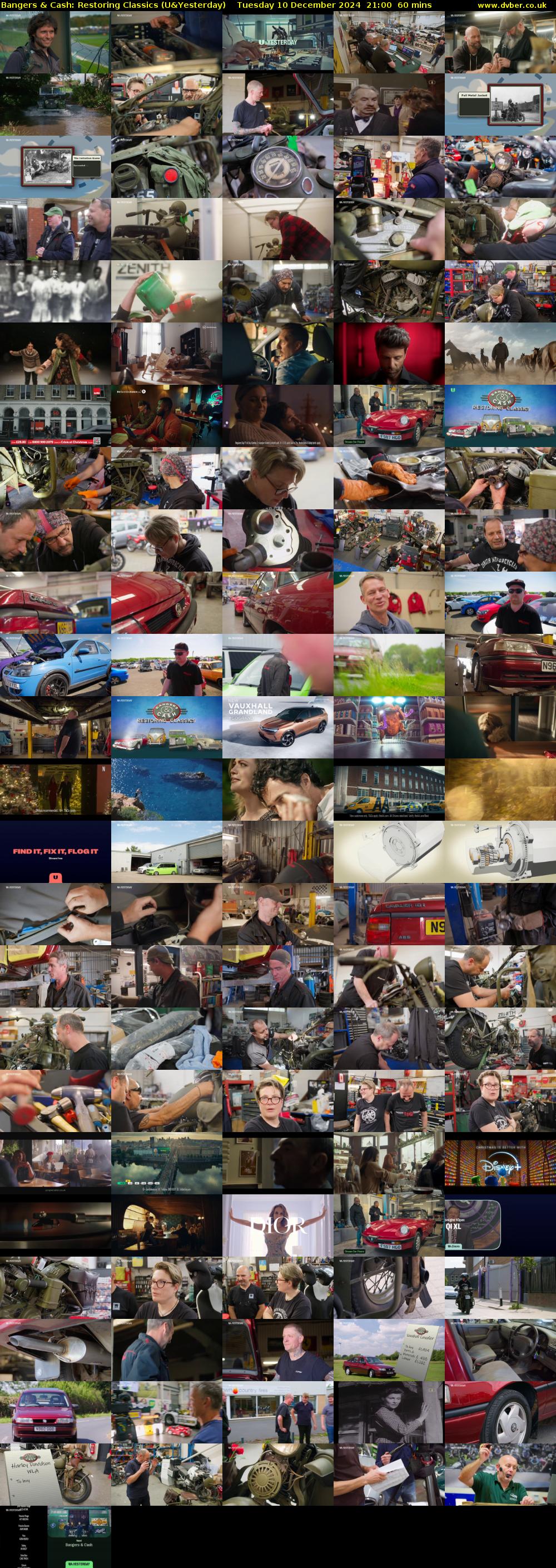 Bangers & Cash: Restoring Classics (U&Yesterday) Tuesday 10 December 2024 21:00 - 22:00