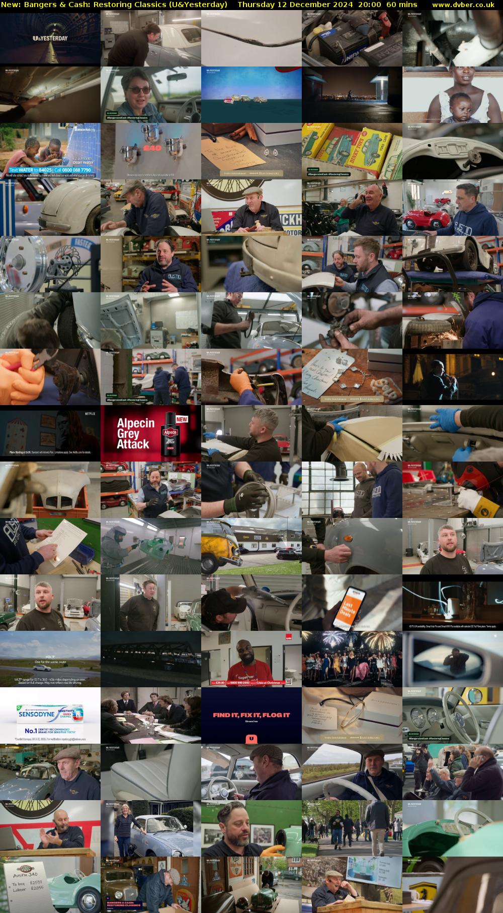 Bangers & Cash: Restoring Classics (U&Yesterday) Thursday 12 December 2024 20:00 - 21:00