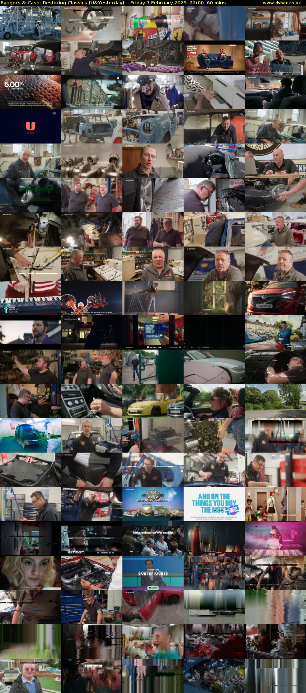 Bangers & Cash: Restoring Classics (U&Yesterday) Friday 7 February 2025 22:00 - 23:00