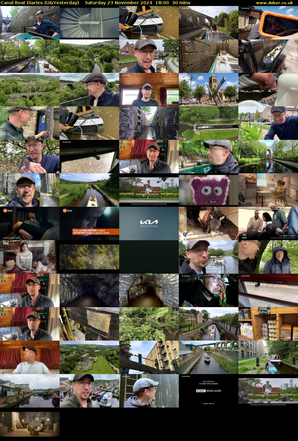 Canal Boat Diaries (U&Yesterday) Saturday 23 November 2024 18:00 - 18:30