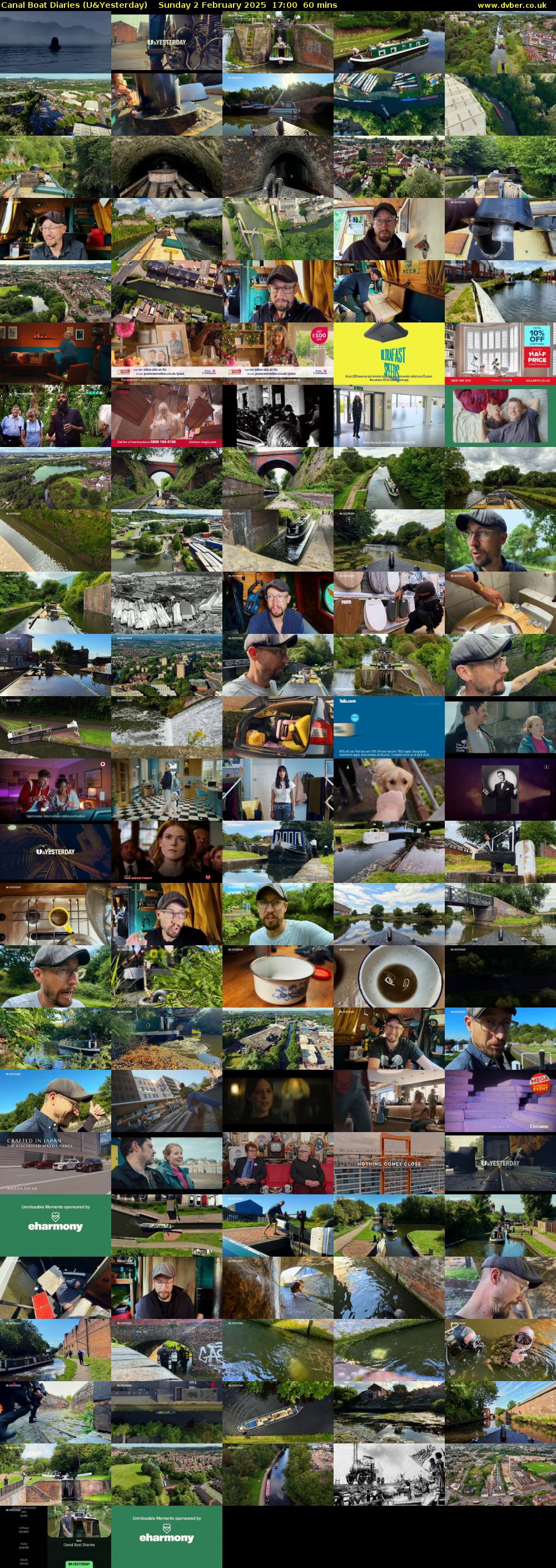 Canal Boat Diaries (U&Yesterday) Sunday 2 February 2025 17:00 - 18:00