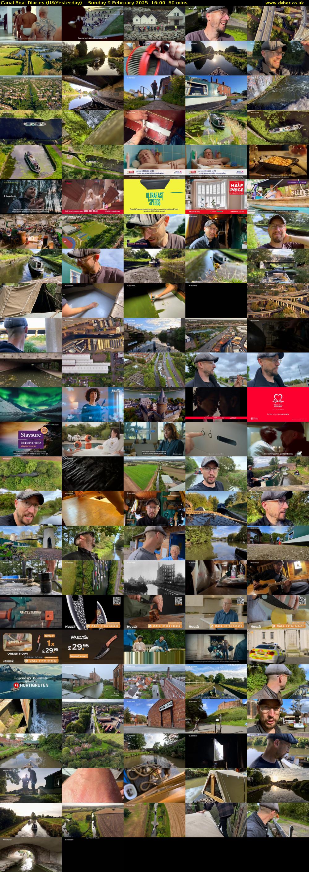 Canal Boat Diaries (U&Yesterday) Sunday 9 February 2025 16:00 - 17:00