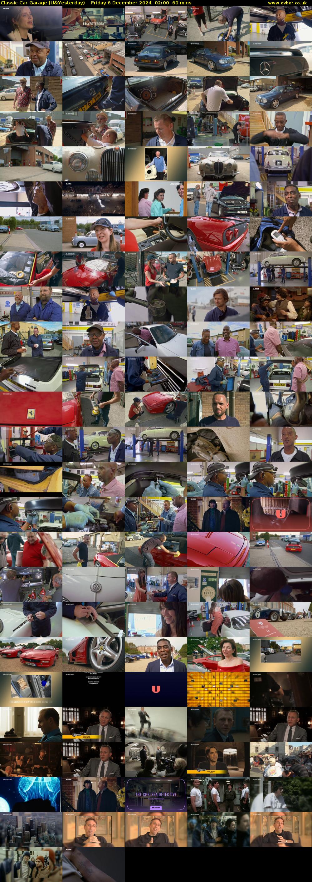 Classic Car Garage (U&Yesterday) Friday 6 December 2024 02:00 - 03:00