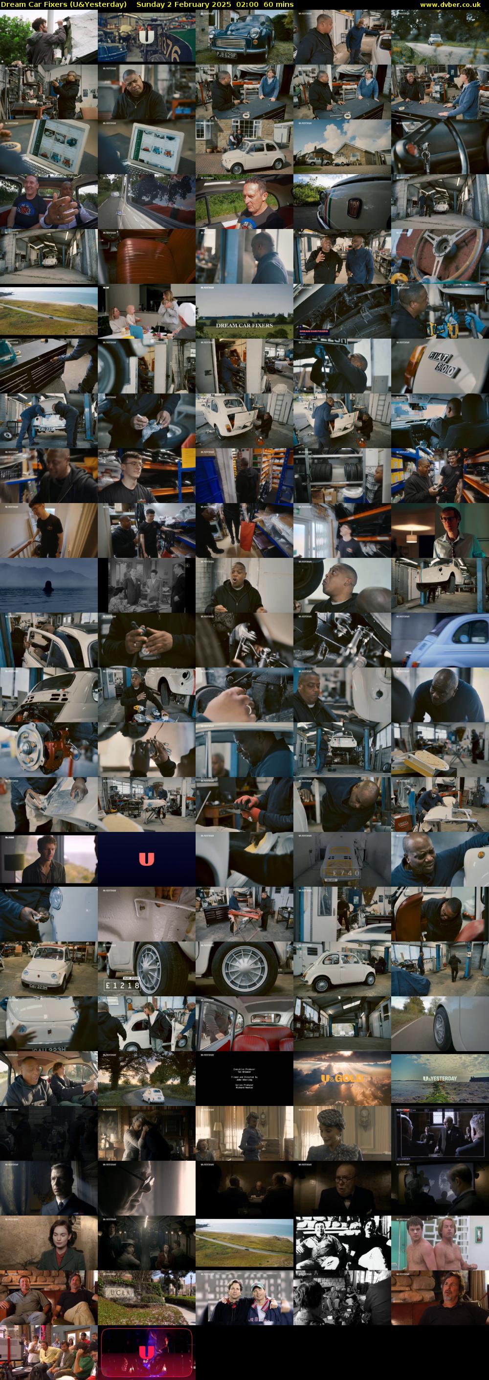 Dream Car Fixers (U&Yesterday) Sunday 2 February 2025 02:00 - 03:00
