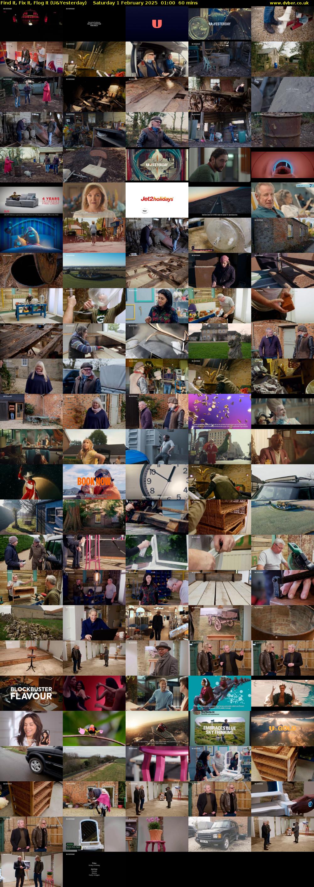 Find It, Fix It, Flog It (U&Yesterday) Saturday 1 February 2025 01:00 - 02:00