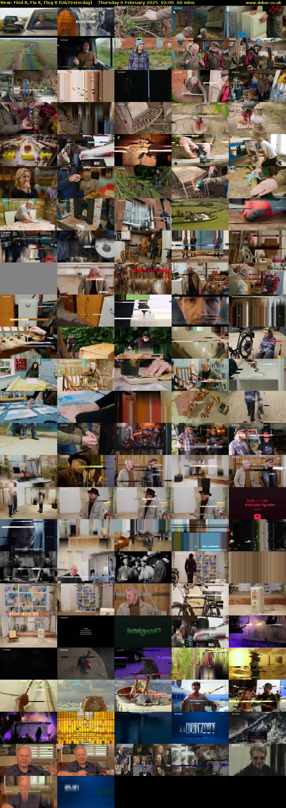 Find It, Fix It, Flog It (U&Yesterday) Thursday 6 February 2025 02:00 - 03:00