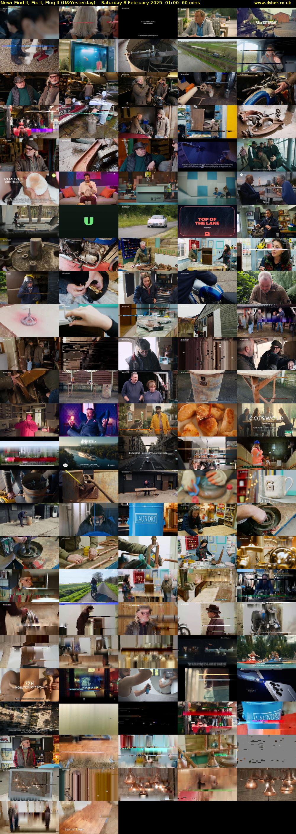 Find It, Fix It, Flog It (U&Yesterday) Saturday 8 February 2025 01:00 - 02:00