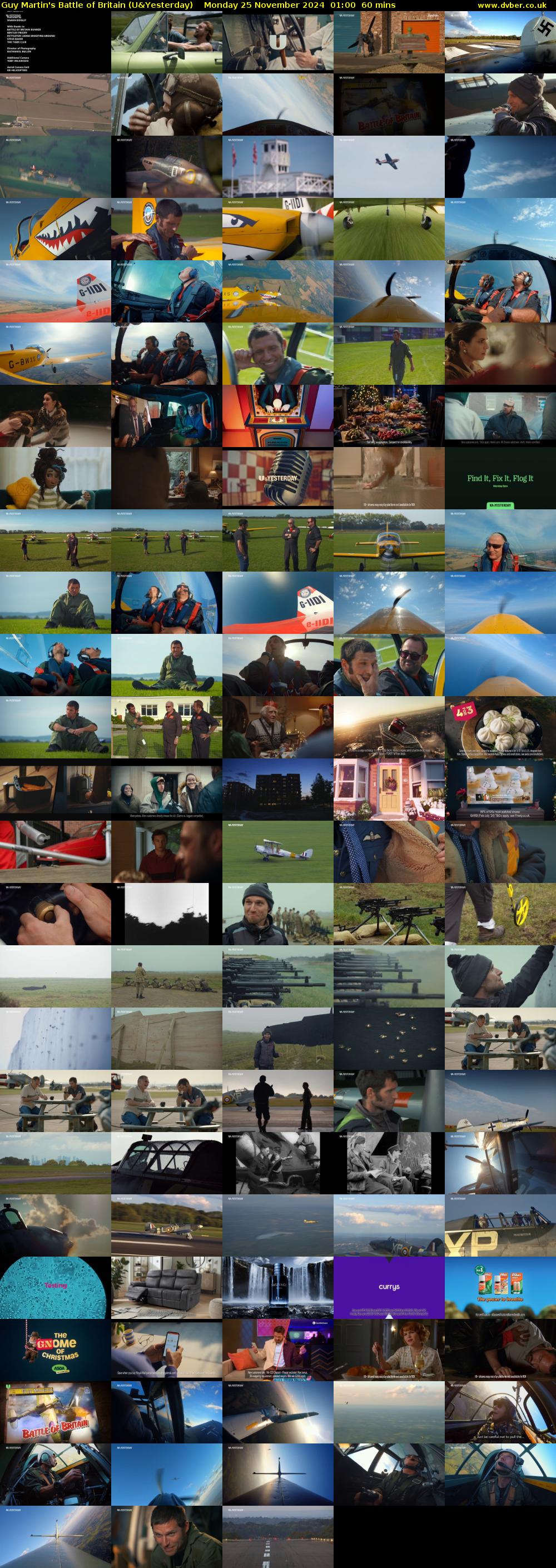 Guy Martin's Battle of Britain (U&Yesterday) Monday 25 November 2024 01:00 - 02:00