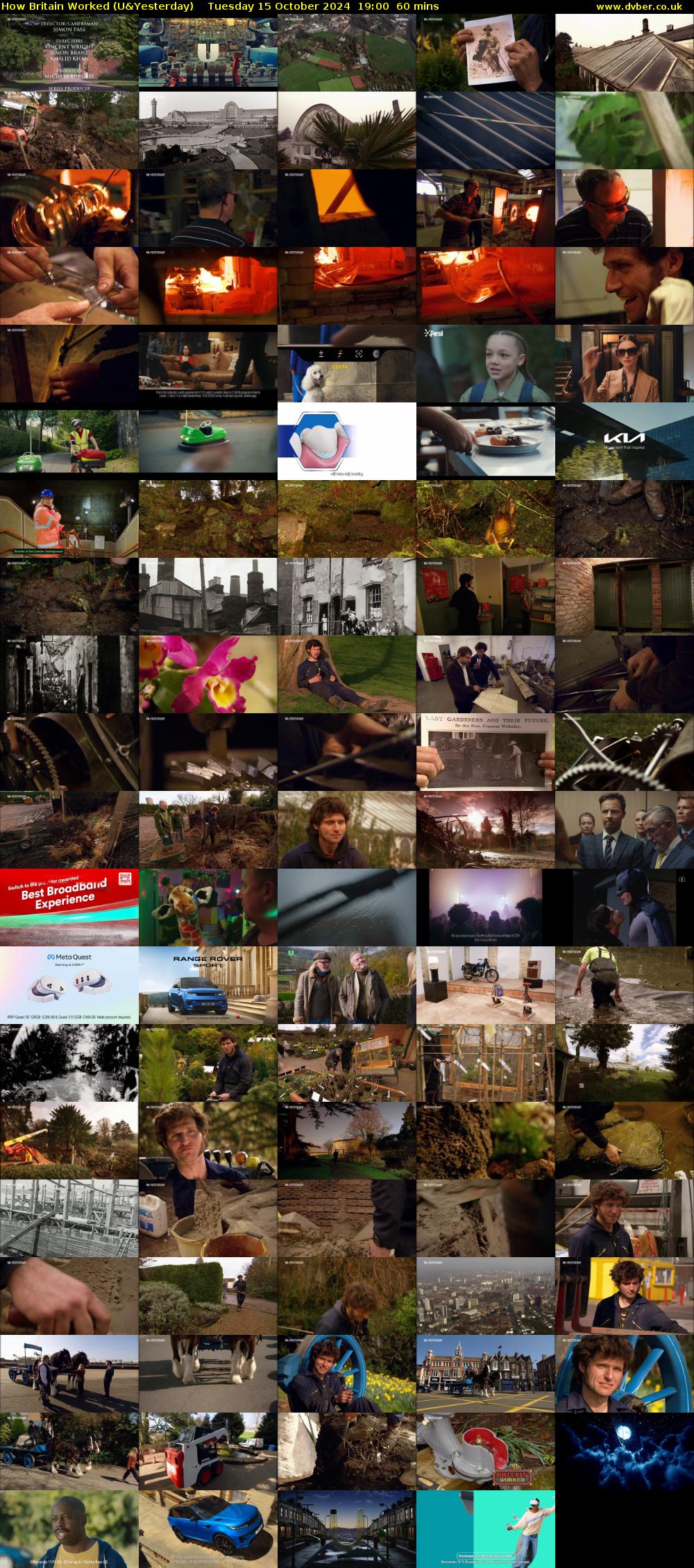 How Britain Worked (U&Yesterday) Tuesday 15 October 2024 19:00 - 20:00