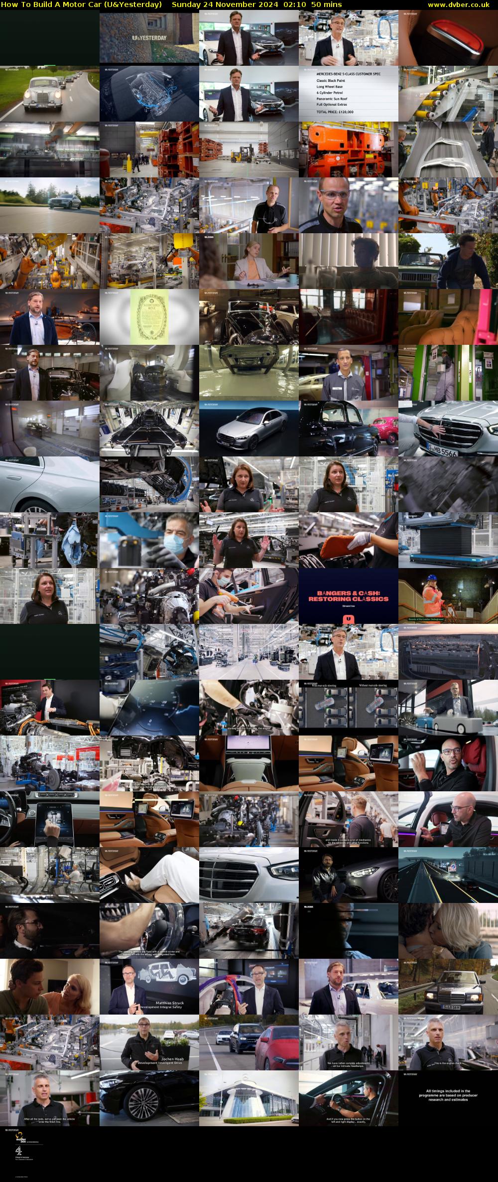 How To Build A Motor Car (U&Yesterday) Sunday 24 November 2024 02:10 - 03:00