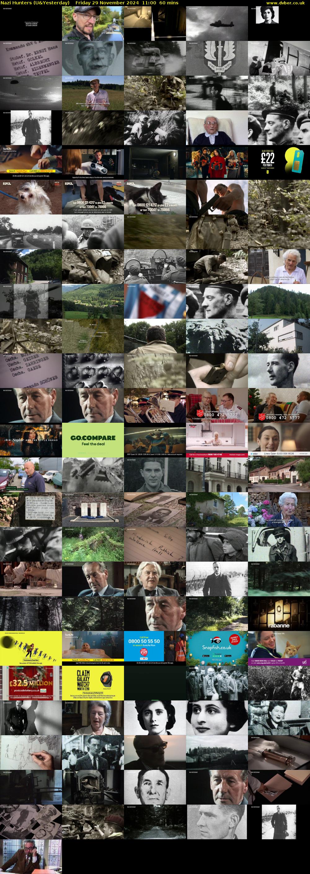Nazi Hunters (U&Yesterday) Friday 29 November 2024 11:00 - 12:00