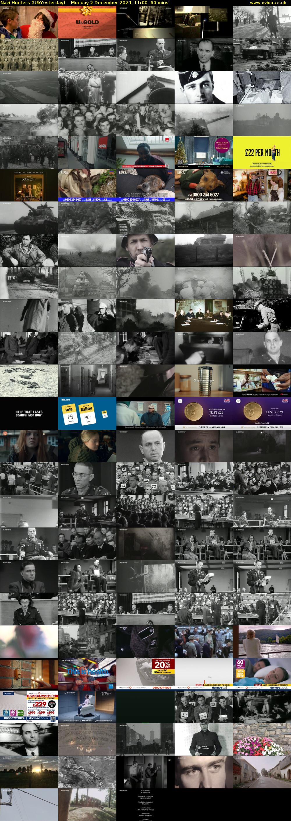 Nazi Hunters (U&Yesterday) Monday 2 December 2024 11:00 - 12:00