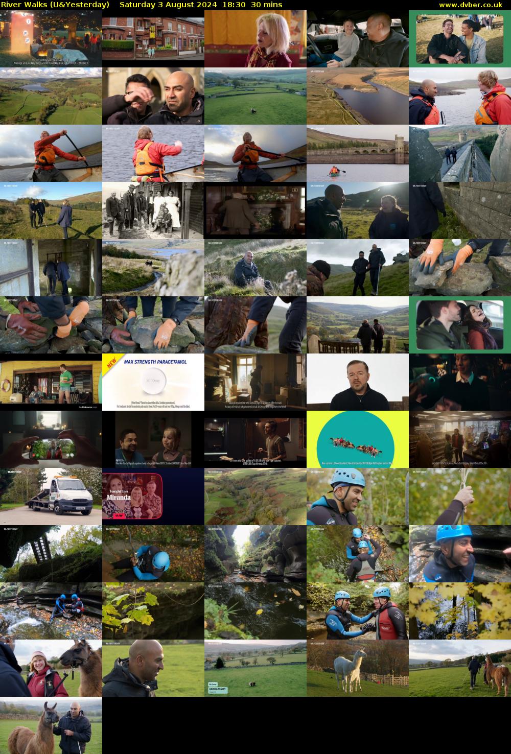 River Walks (U&Yesterday) Saturday 3 August 2024 18:30 - 19:00