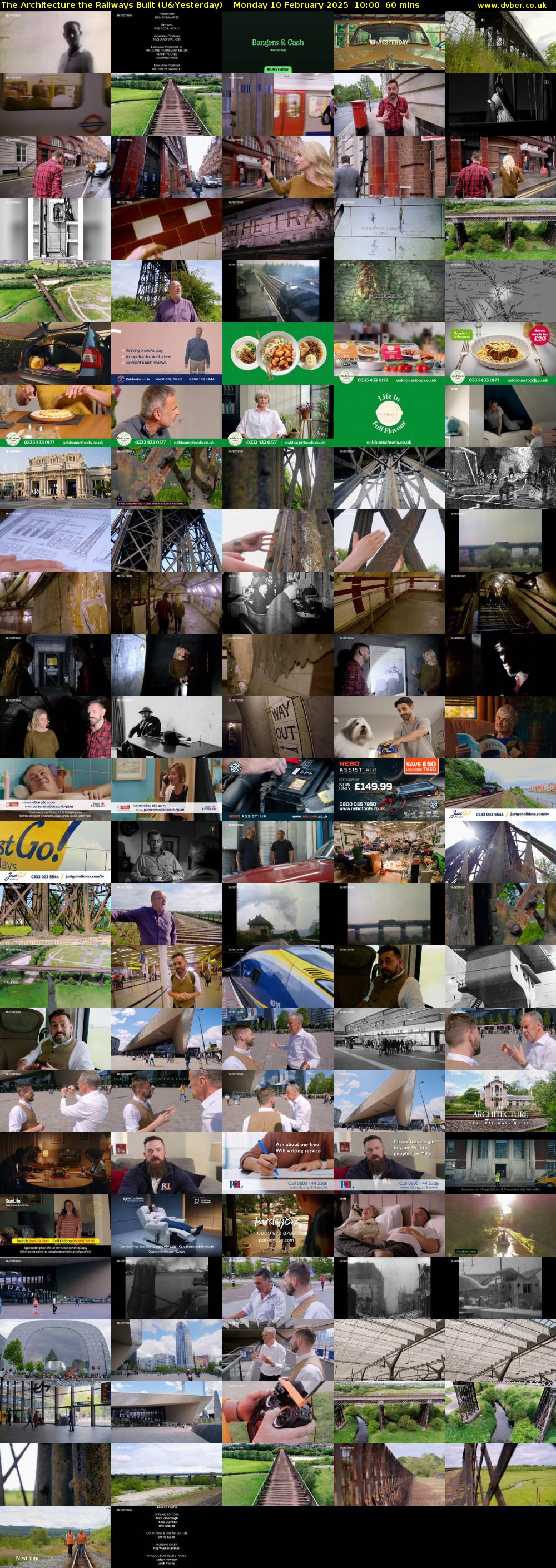 The Architecture the Railways Built (U&Yesterday) Monday 10 February 2025 10:00 - 11:00