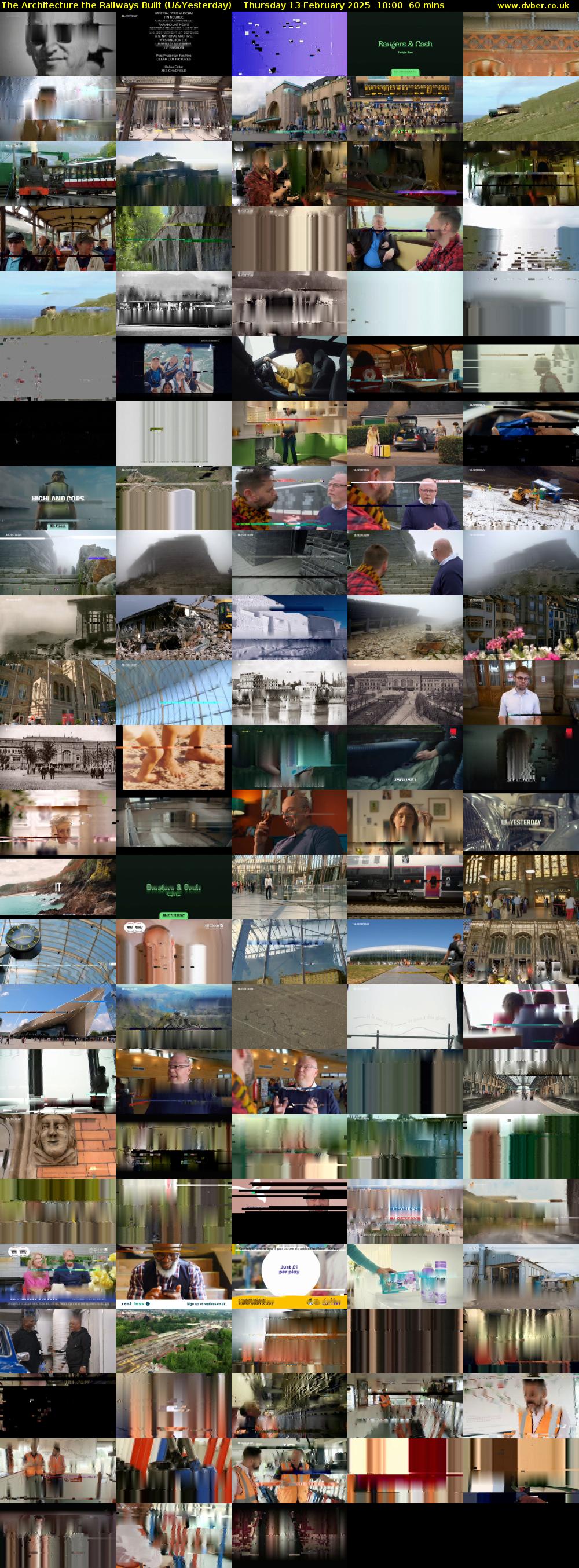 The Architecture the Railways Built (U&Yesterday) Thursday 13 February 2025 10:00 - 11:00