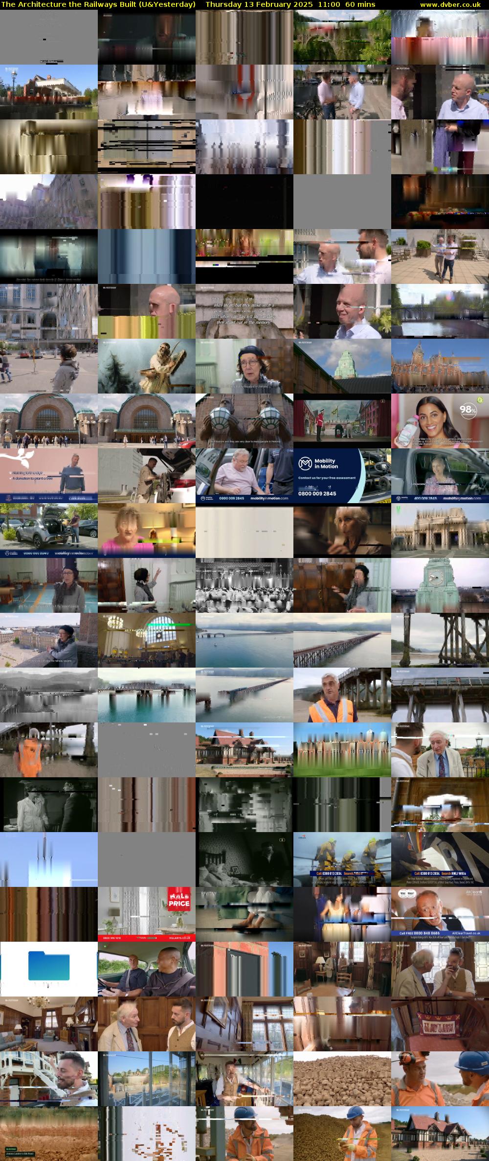 The Architecture the Railways Built (U&Yesterday) Thursday 13 February 2025 11:00 - 12:00