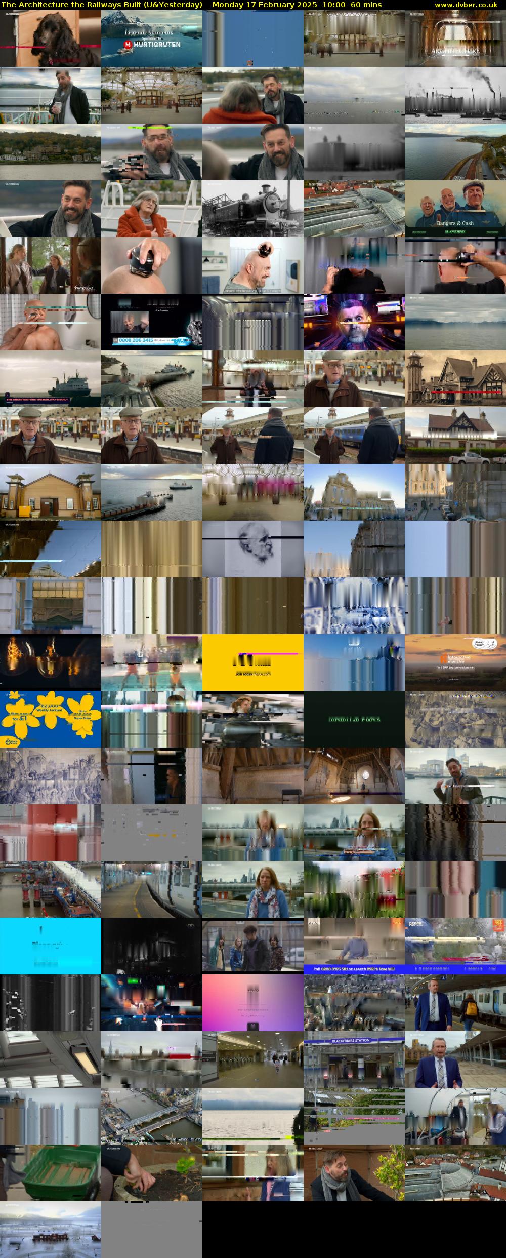 The Architecture the Railways Built (U&Yesterday) Monday 17 February 2025 10:00 - 11:00