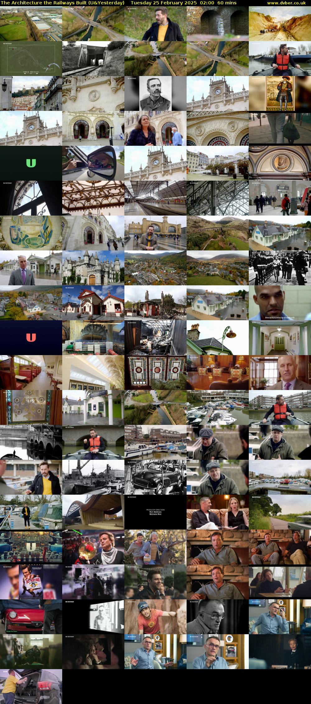 The Architecture the Railways Built (U&Yesterday) Tuesday 25 February 2025 02:00 - 03:00